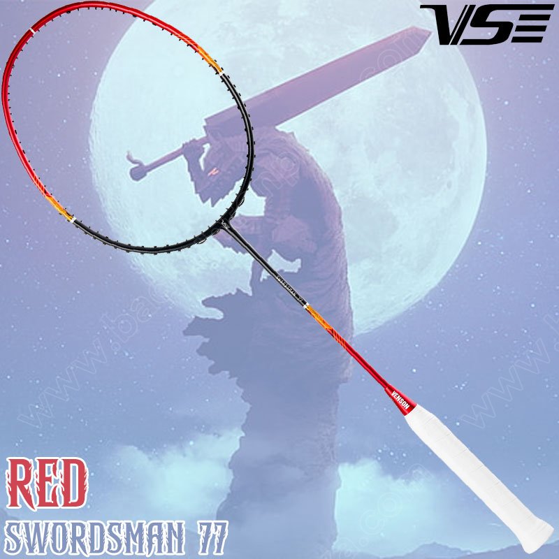 ไม้แบดมินตัน VS Swordman 77 สีแดง (SWMAN77-R)