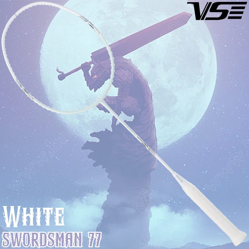 ไม้แบดมินตัน VS Swordman 77 สีขาว (SWMAN77-W)