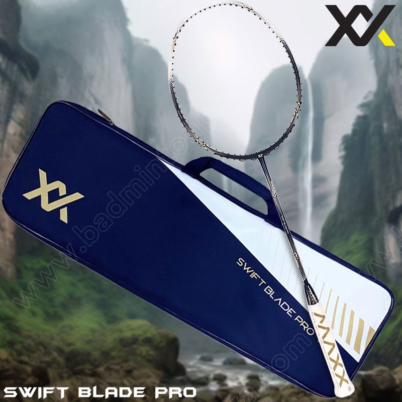 MAXX SWIFT BLADE PRO Badminton Racket Free! String+Grip+Cover (SWB-PRO)