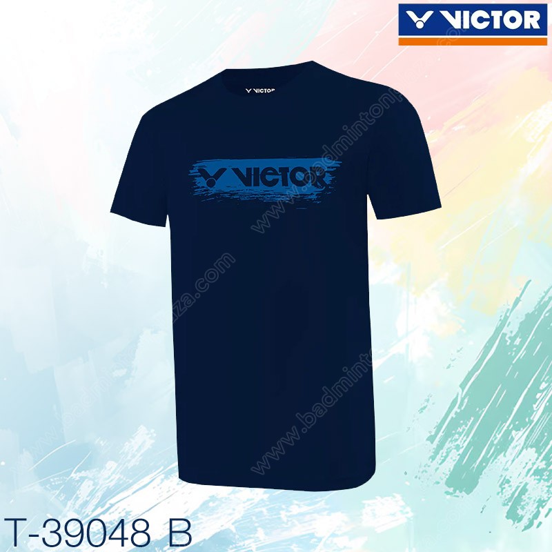 VICTOR T-39048 Training Series T-Shirt Navy (T-390