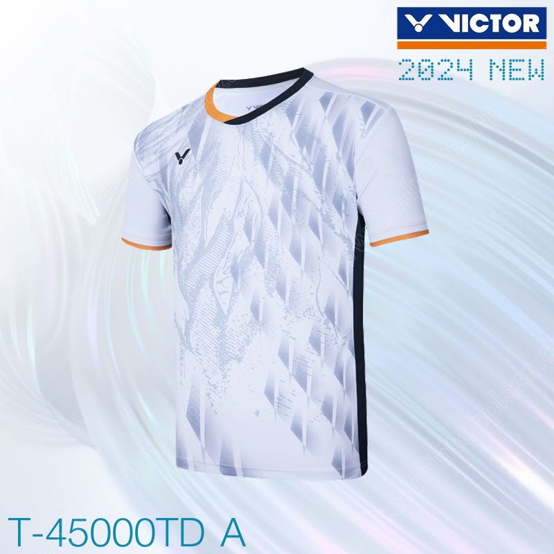 VICTOR T-45000TD Tournament Series T-Shirt White (