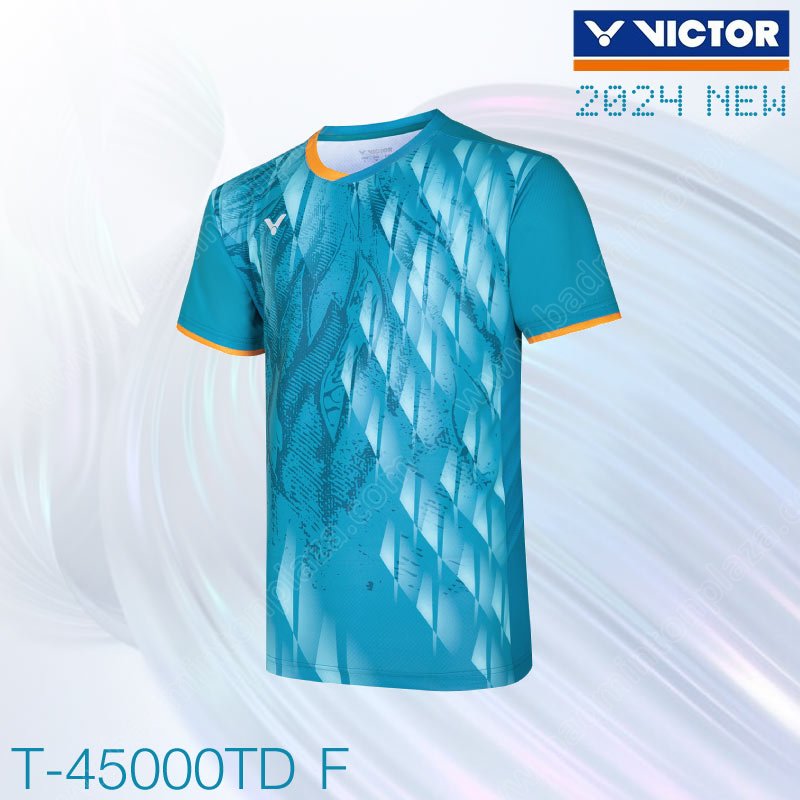 VICTOR T-45000TD Tournament Series T-Shirt Blue (T