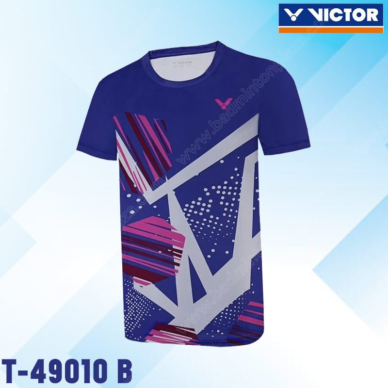 VICTOR T-49010 Training Series T-Shirt Navy (T-490