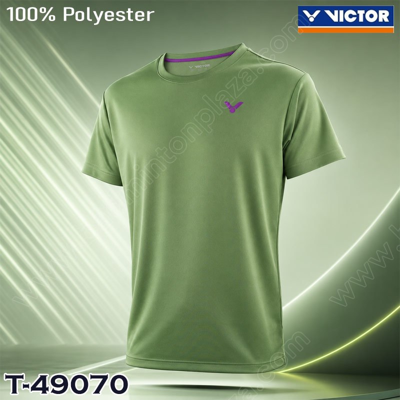 VICTOR T-49070 Knited T-Shirt Green (T-49070G)