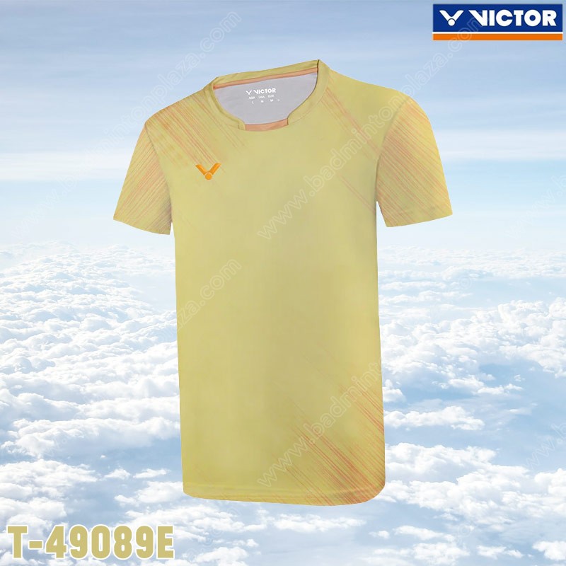 VICTOR T-49089 Knited T-Shirt Yellow (T-49089E)