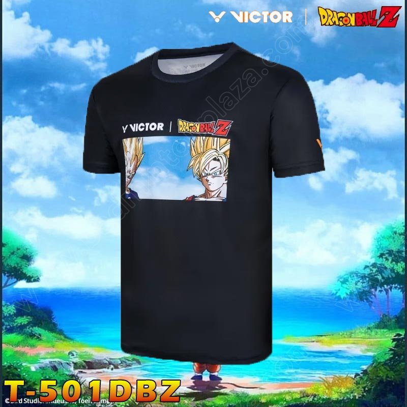 VICTOR x Dragon Ball Z Knitted T-Shirt Black (T-50