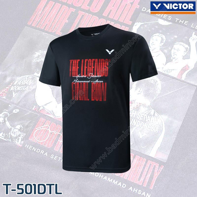 VICTOR Daddies The Legend T-shirt Black (T-501DTL-