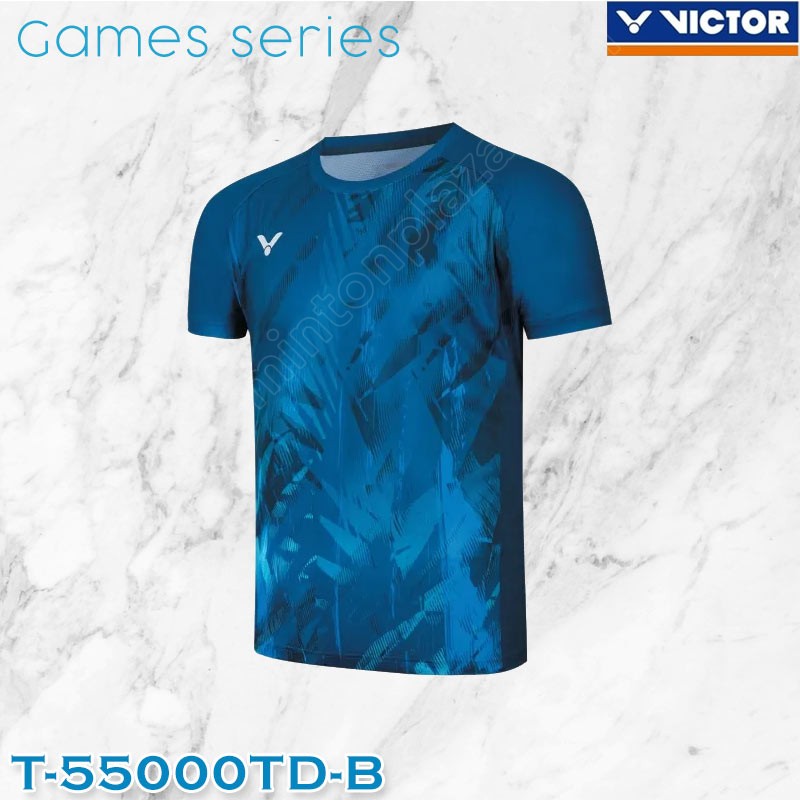 VICTOR T-55000TD Games Series T-Shirt Galaxy Blue (T-55000TD-B)