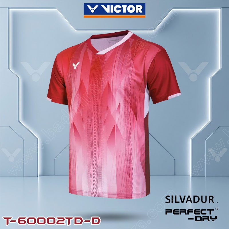 Victor Knitted T-shirt T-60002TD Series Sangria (T-60002TD-D)