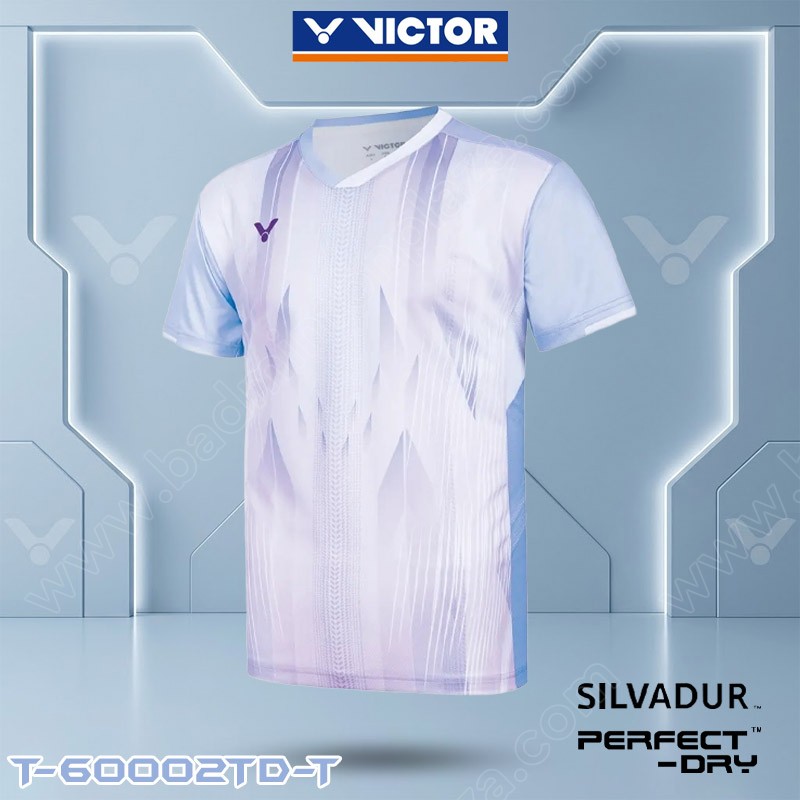 Victor Knitted T-shirt T-60002TD Series Mercury Purple (T-60002TD-T)