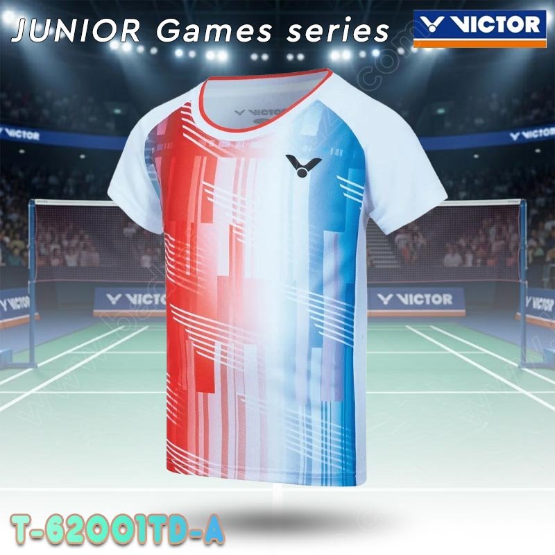 Victor T-62001TD Junior Knitted T-Shirt Games Seri
