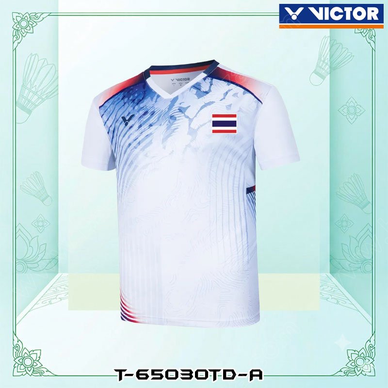 เสื้อยืดคอกลมวิคเตอร์ T-65030TDF 2026 Thailand Ope