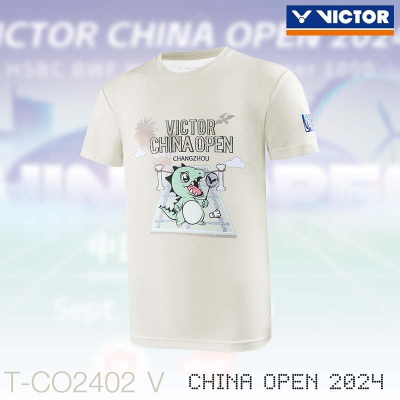 VICTOR China Open 2024 CO2402 T-Shirt Turtledove (