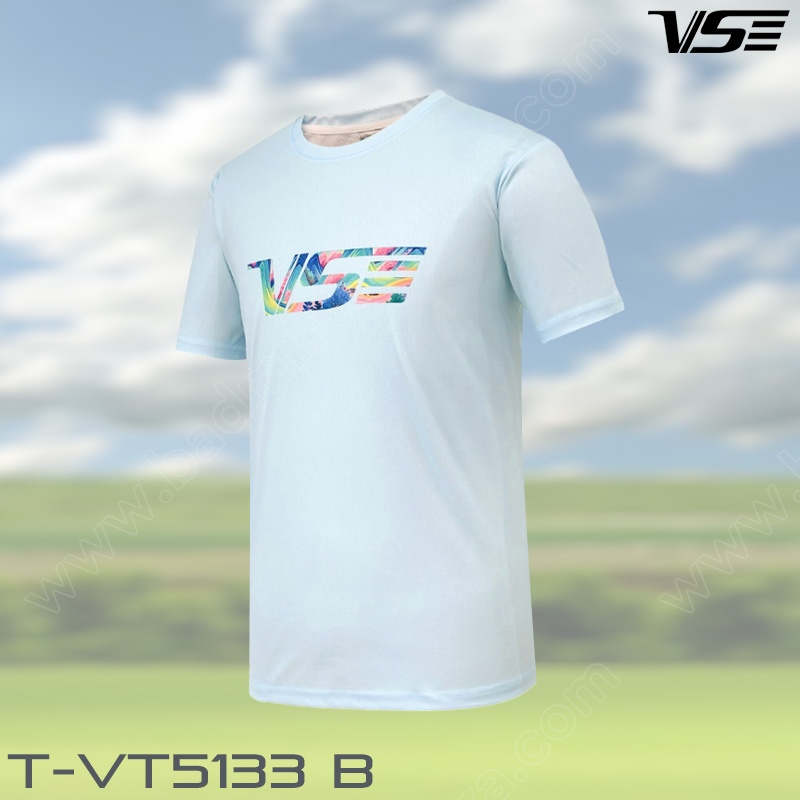 VS VT5133 Sports Round Neck Tee Sky Blue(T-VT5133B