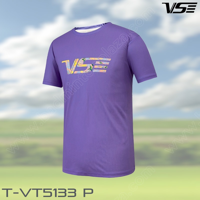 VS VT5133 Sports Round Neck Tee Purple (T-VT5133P)