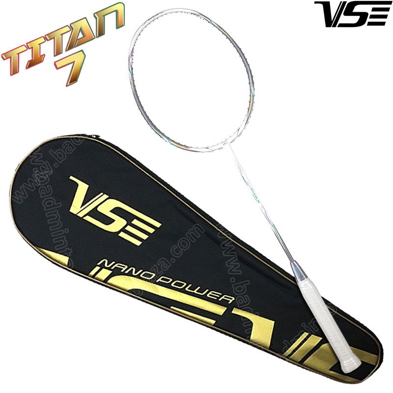 VS Badminton Racket TITAN 7 Free! String+Grip (TITAN-7)