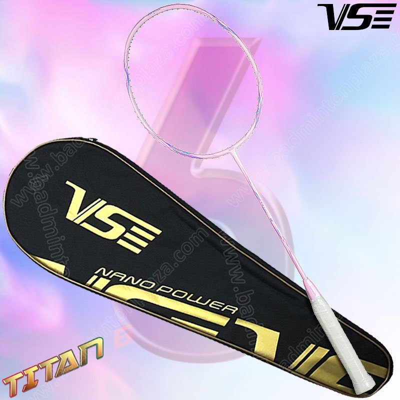 VS Badminton Racket TITAN 6 Free! String+Grip (TIT