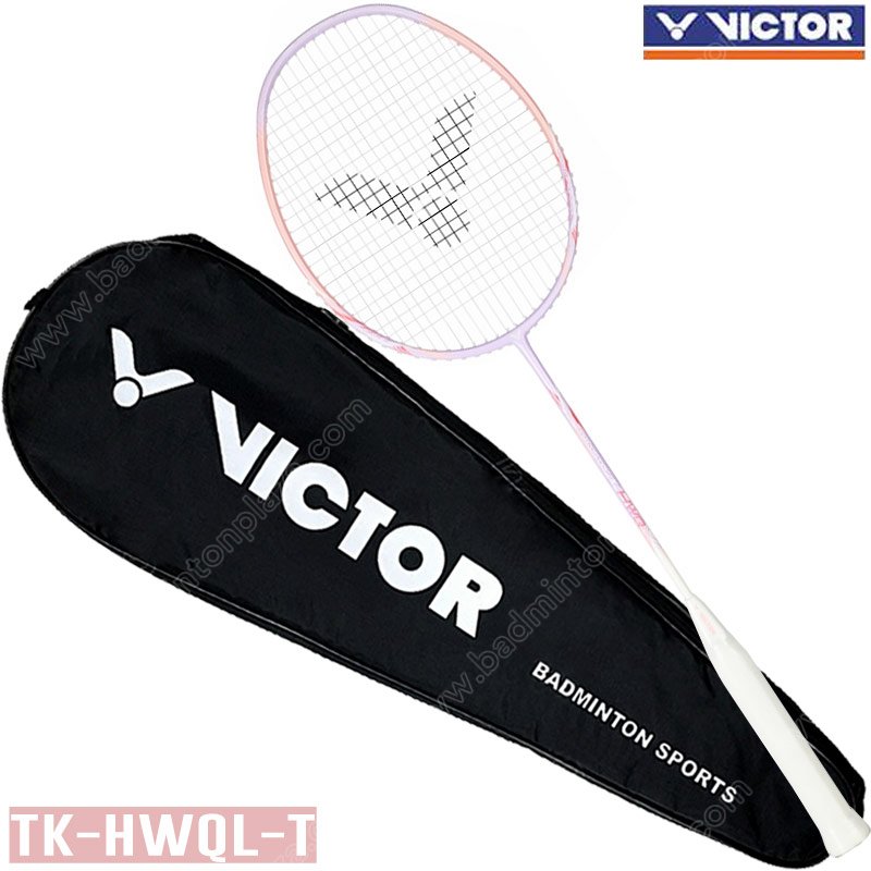 VICTOR Thruster K-HWQKL Light Pink Free! String+Gr