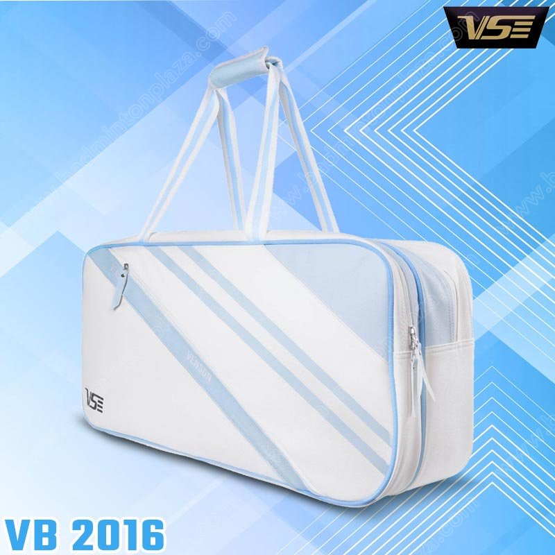 กระเป๋าแบดมินตัน วีเอส ทรงสี่เหลี่ยม 6 in 1 รุ่น VB2016 สีขาว/ฟ้า (VB2016)