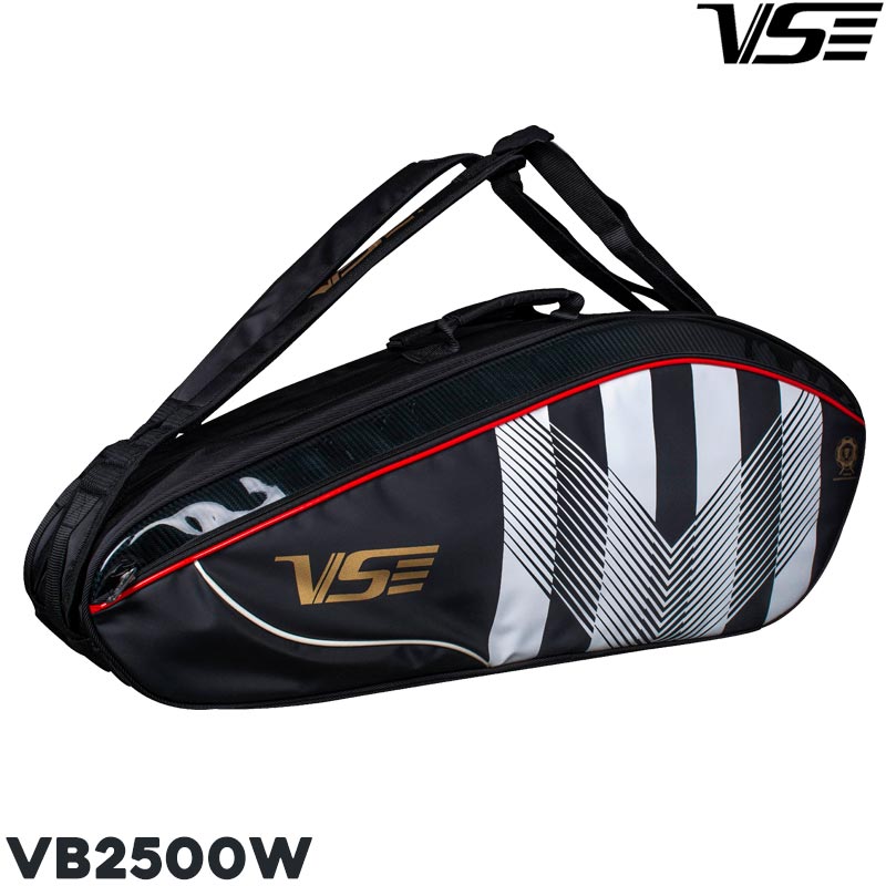VS VENSON 2021 Racquet Bags 6 in 1 Black/White (VB