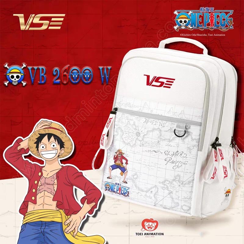 VS x ONE PIECE  Collection VB2600 Backpack White (VB2600W)