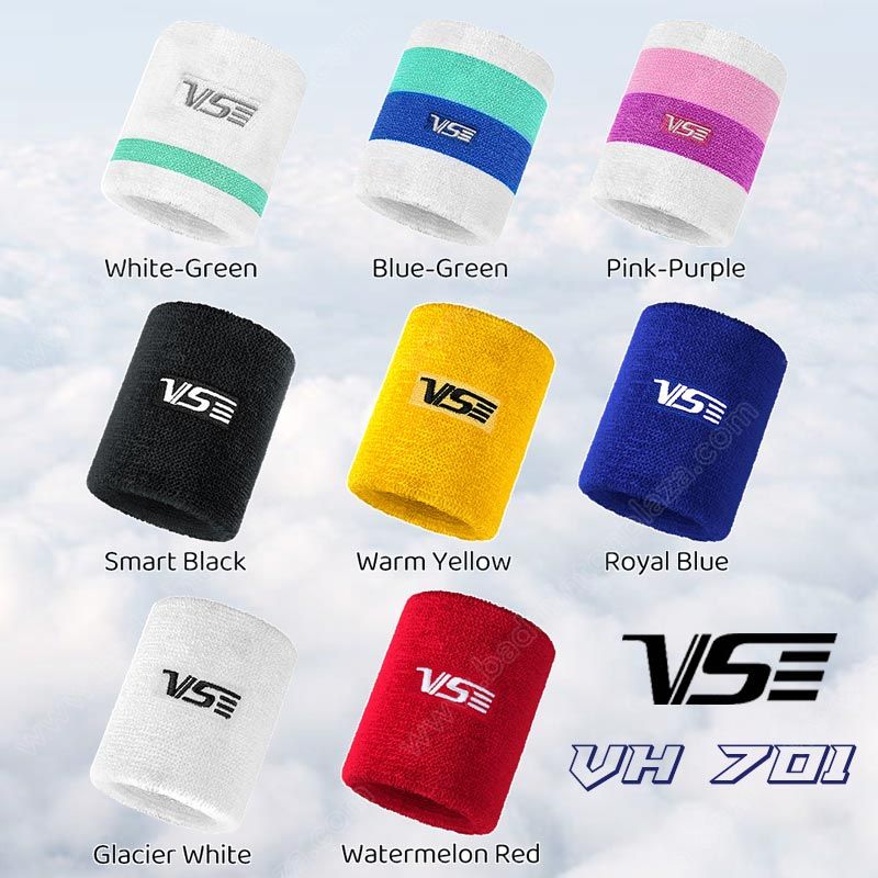 VS VH701 Pure Cotton Sports Wristbands (VH701)