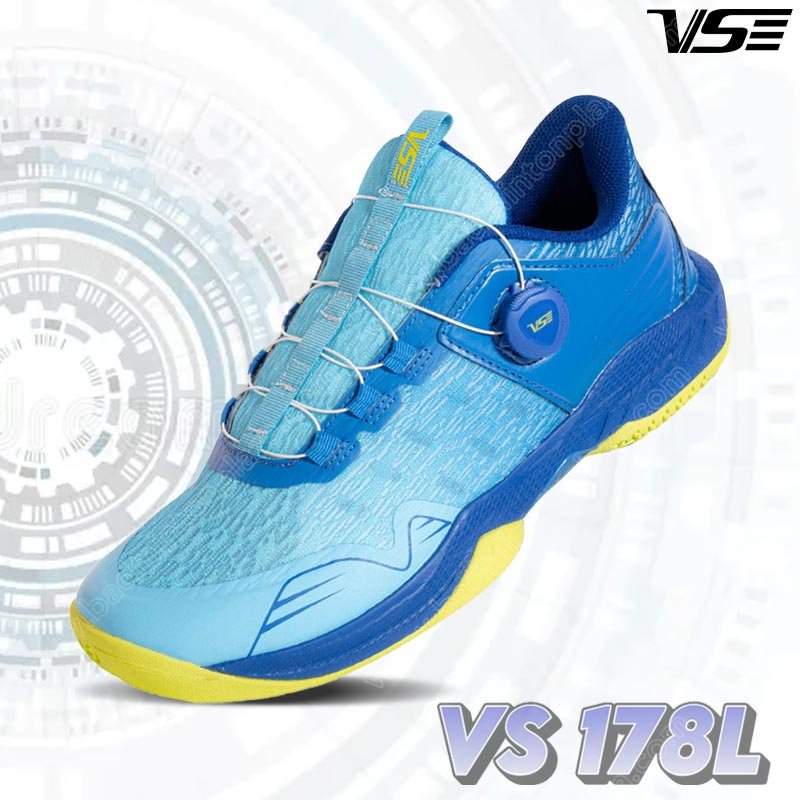 VS VS178 Professional Badminton Shoes Clear Blue (
