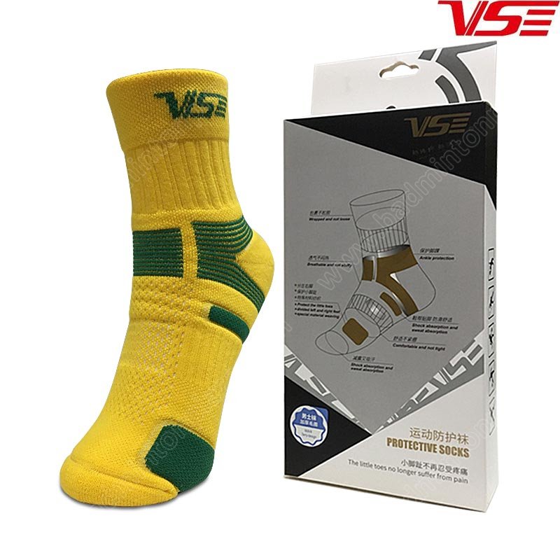 VS Protective Sports Socks for Ladies Yellow (VS12