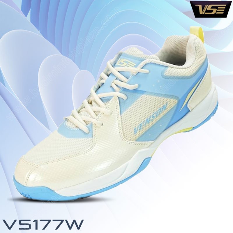 รองเท้าแบดมินตันวีเอส หน้ากว้าง VS177 สีขาว (VS177W)