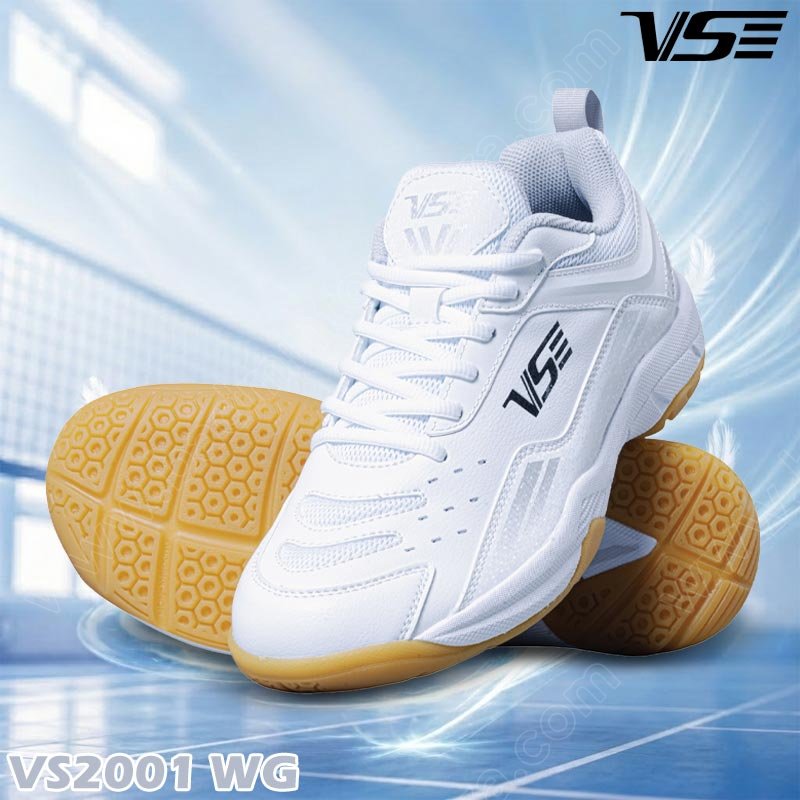VS Badminton Shoes VS2001 WIDE White/Gray(VS2001-WG)
