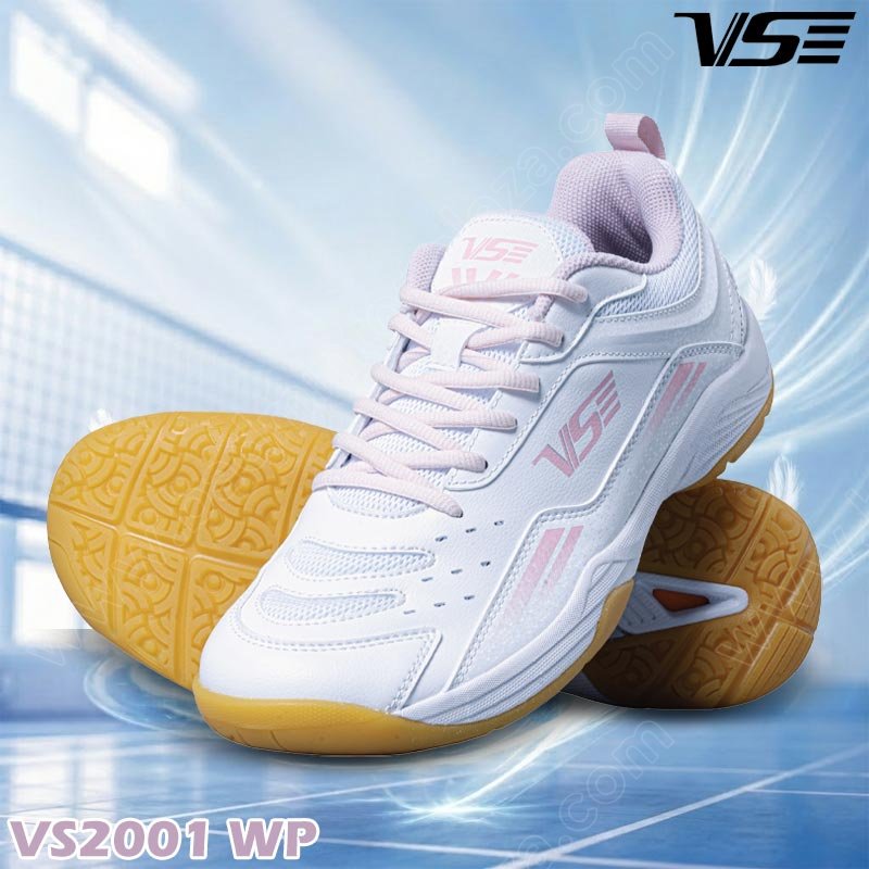 VS Badminton Shoes VS2001 WIDE White/Pink (VS2001-WP)