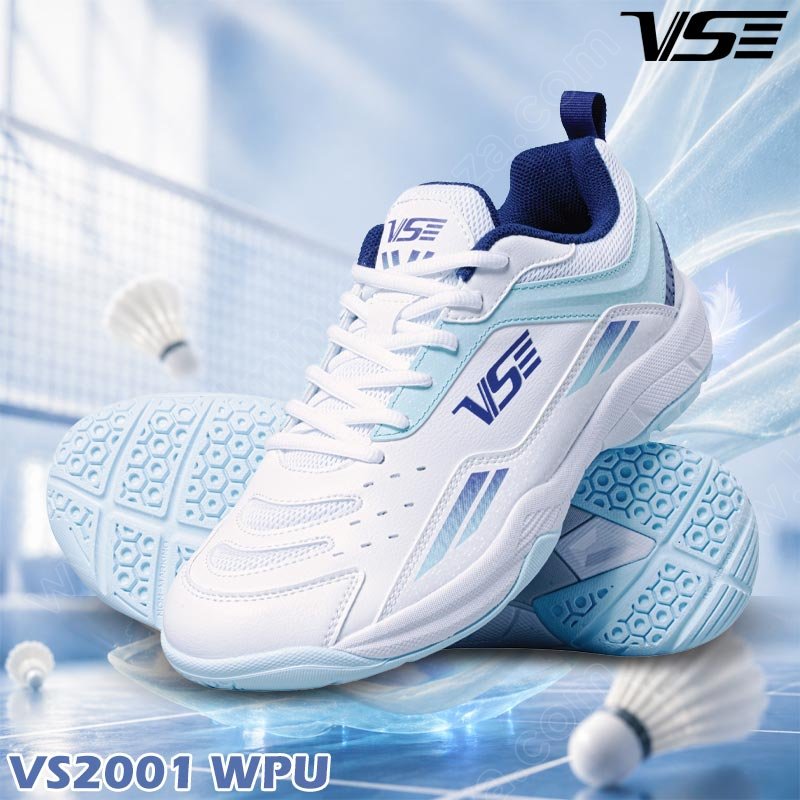 VS Badminton Shoes VS2001 WIDE White/Purple (VS2001-WPU)