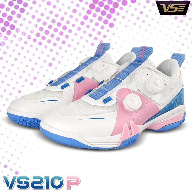 VS VS210 Professional Badminton Shoes White/Purple