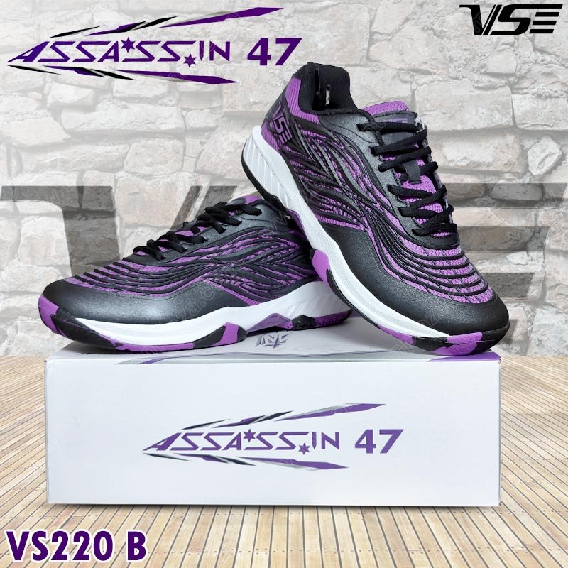 VS Professional Badminton Shoes ASSASSIN Purple/Bl