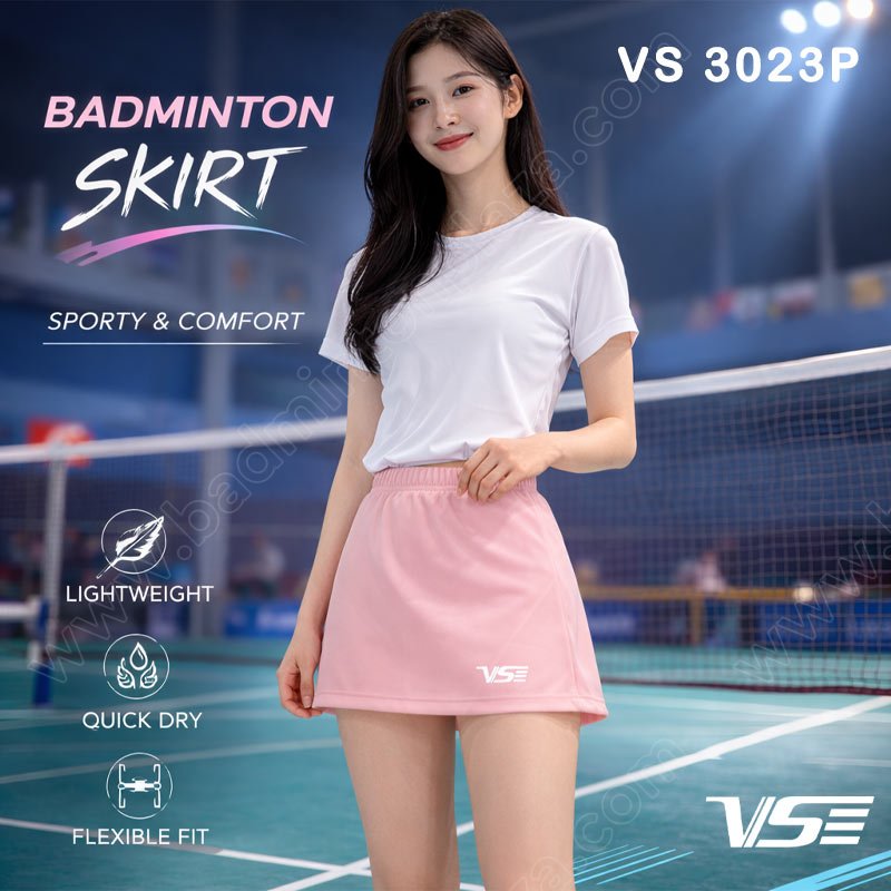 VS VENSON Sports Skirts 3023 Pink (VS3023P)