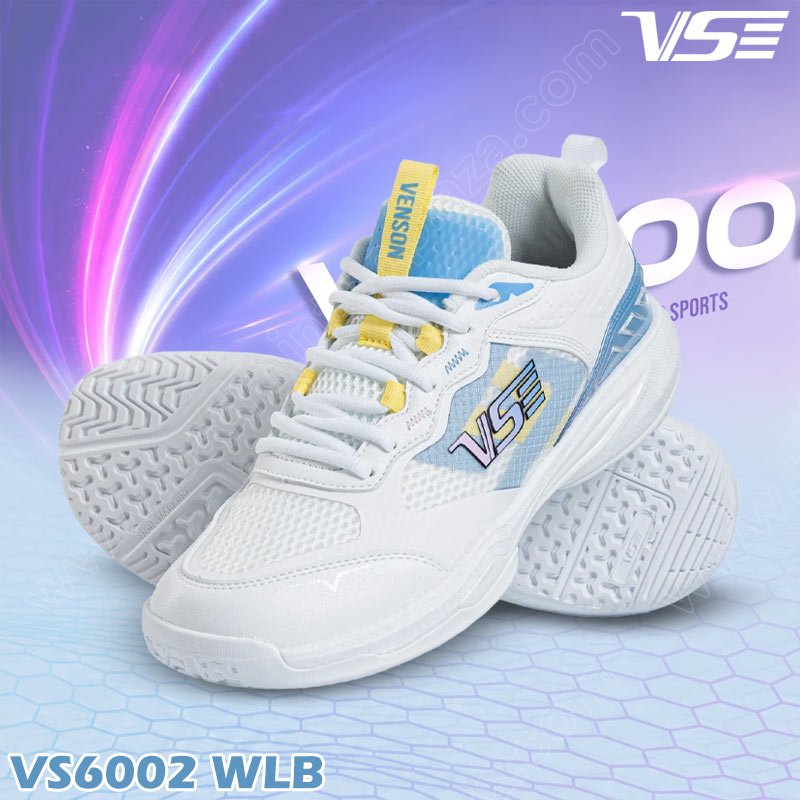 รองเท้าแบดมินตันวีเอส 6002 โปรเฟสชันนอล ขาว/ฟ้า (VS6002-WLB)