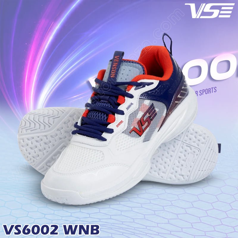 รองเท้าแบดมินตันวีเอส 6002 โปรเฟสชันนอล ขาว/ฟ้า (VS6002-WNB)