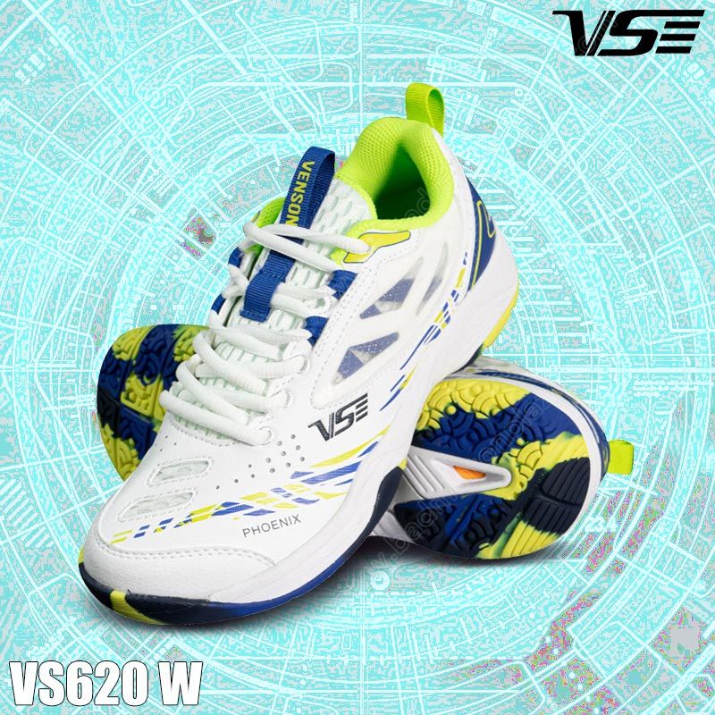 VS Badminton Shoes PHOENIX White (VS620W)