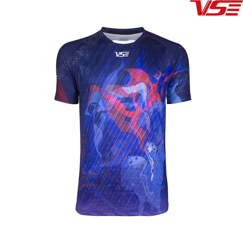 VS VENSON Sports Round Neck Tee Purple (VT-0106P)