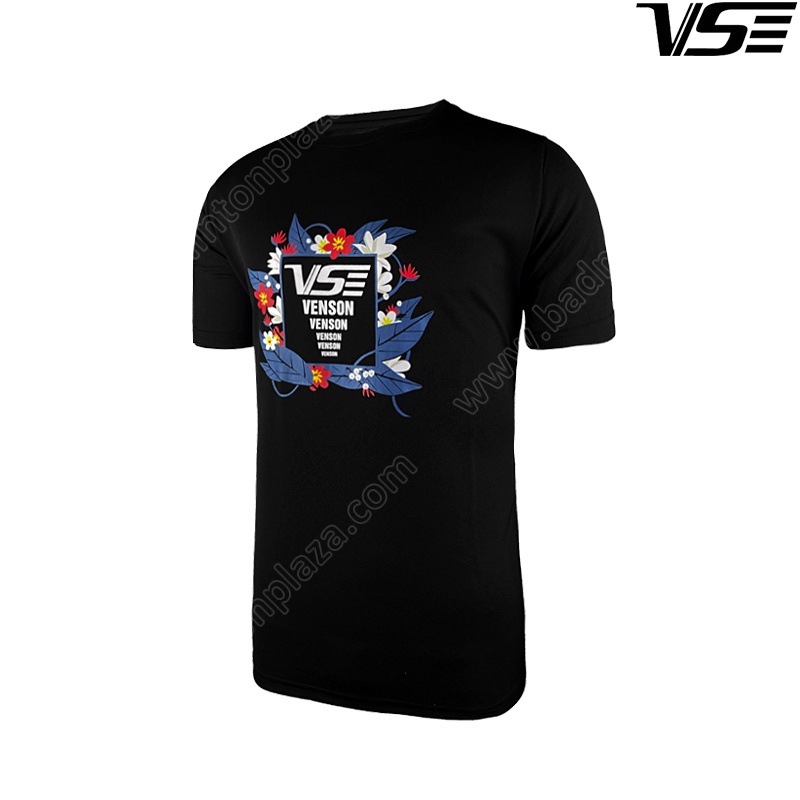 VS VT-1196 Training Round Neck Tee Black (VT-1196A