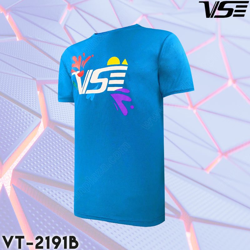เสื้อกีฬาคอกลม VS 2190 สีน้ำเงิน (VT-2191B)