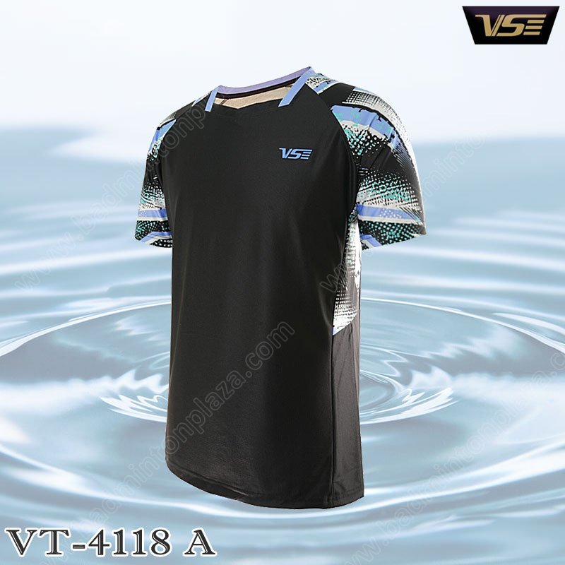 VS VT-4118 Tournament Series Sports T-Shirt Black