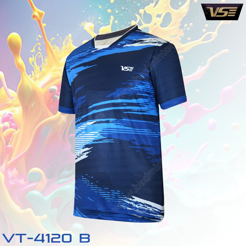 VS VT-4120 Tournament Series Sports T-Shirt Blue/N