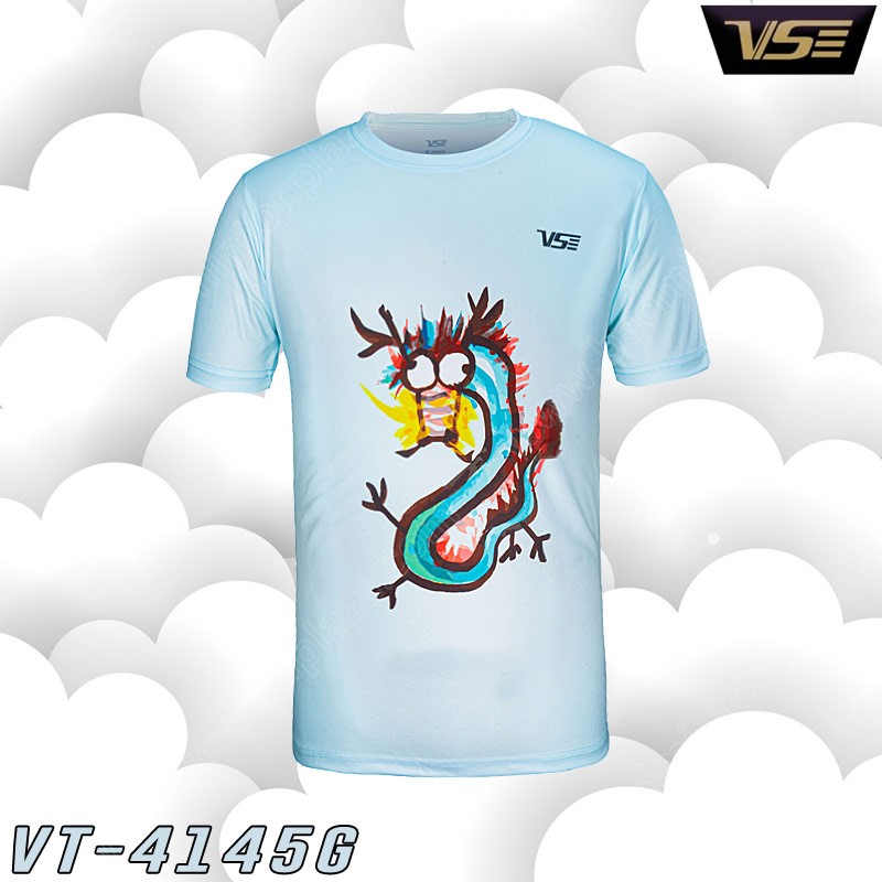 เสื้อกีฬาคอกลม VS รุ่น VT-4145 Dragon (VT-4145G)