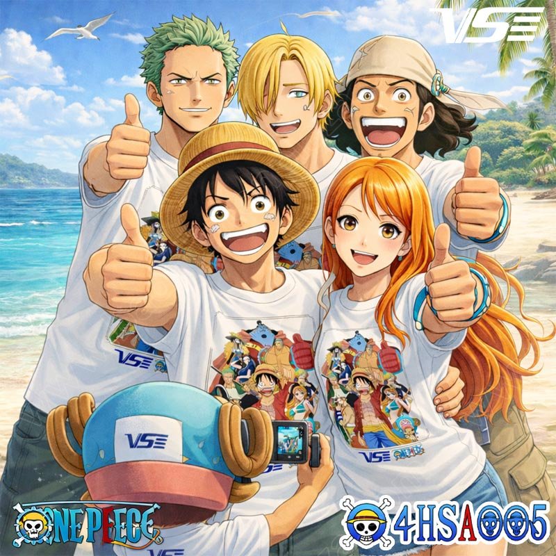 VS x One Piece Series UNI Oversize T-Shirt (4HSA005-1)