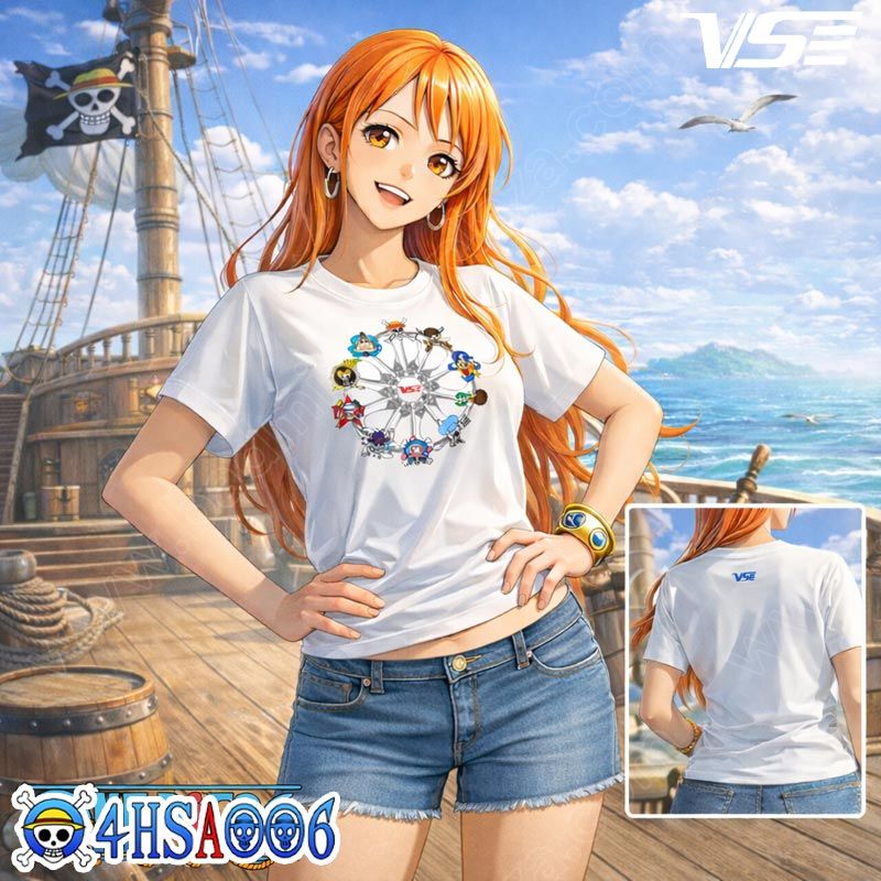 VS x One Piece Series UNI Oversize T-Shirt (4HSA006-1)