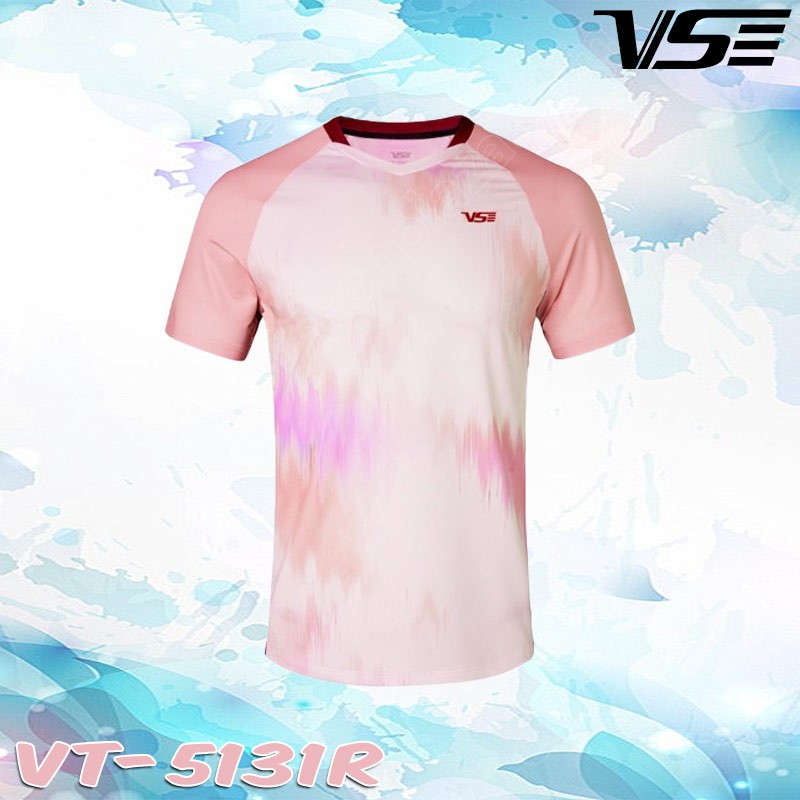 เสื้อกีฬาคอกลม VS รุ่น VT-5131 สีแดง (VT-5131R)