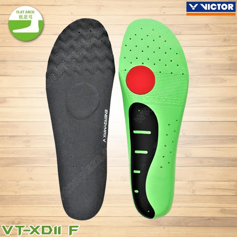 แผ่นรองพื้นรองเท้าด้านในวิคเตอร์ รุ่น VT-XD11H อุ้งเท้าแบน (VT-XD11F)