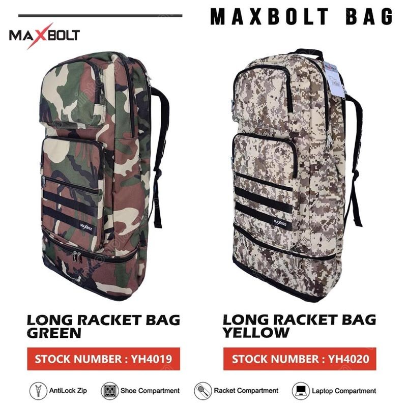 กระเป๋าเป้สะพายหลังแบบยาว MAXBOLT 6 in 1 (YH4019-2