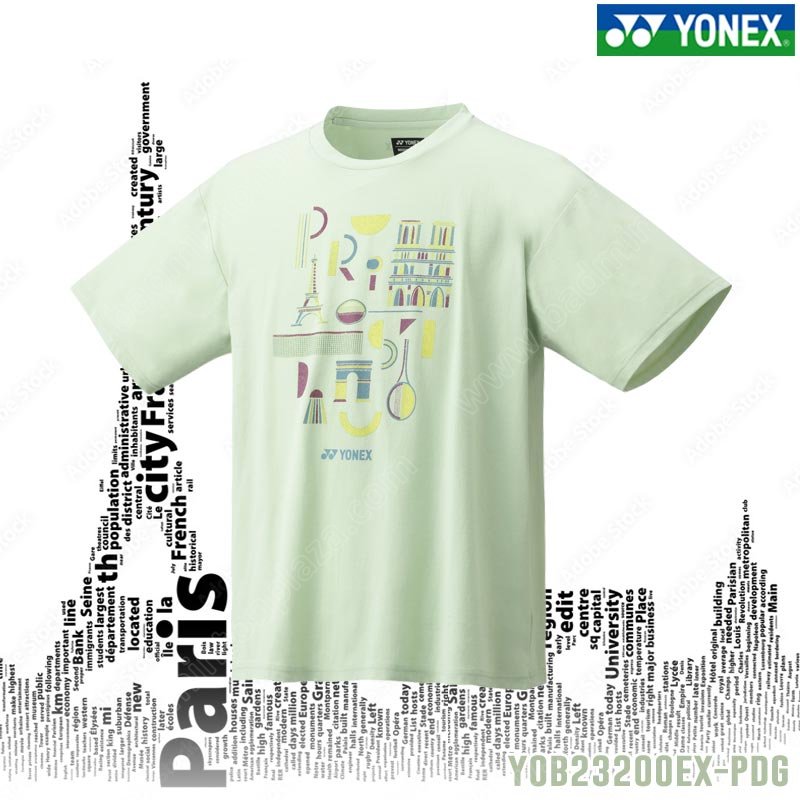 เสื้อยืดที่ระลึกโยเน็กซ์ PARIS OLYMPIC 2024 Oatmea